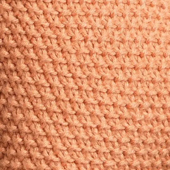 INFURNIC Baby and Toddler Learning Toys Ultra Soft Handmade Cotton Knitted Bunny Plush Toy for Cozy Nursery Comfort, Khaki, 16"*10"*1" image {1}