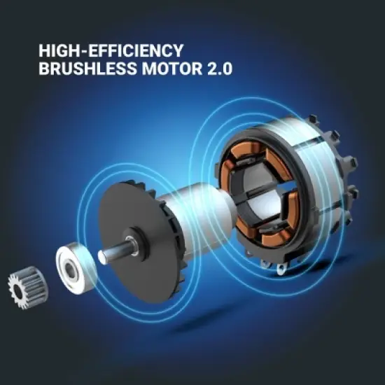 Worx Nitro WG760 40V 21" Cordless Self-Propelled Lawn Mower with Brushless Motor (Batteries & Charger Included) image {7}