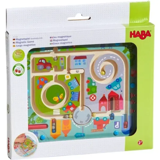 HABA Town Maze Magnetic Puzzle Game - Learning & Education Toys for Preschoolers image {9}