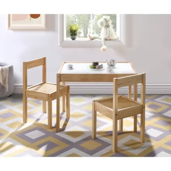 Olive & Opie Gibson Dry Erase Kids' Table and Chair Set - 3pc image {10}