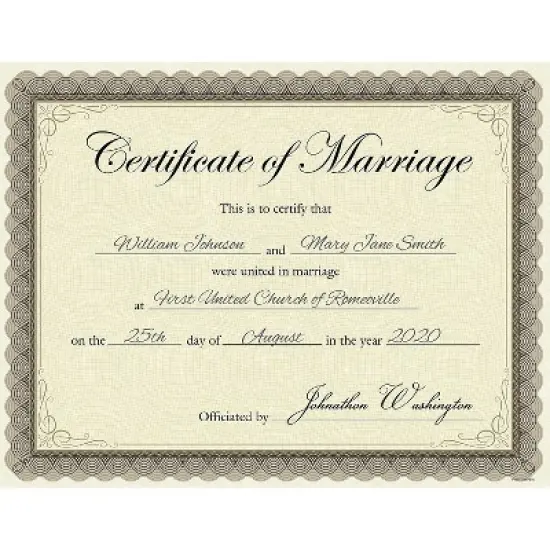 Great Papers Classic Parchment Certificates 8.5" x 11" Beige/Brown 25/Pack (2020000) image {2}