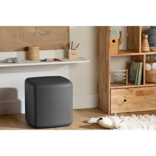 Sweedi Kids' Stool Dark Gray - South Shore image {3}