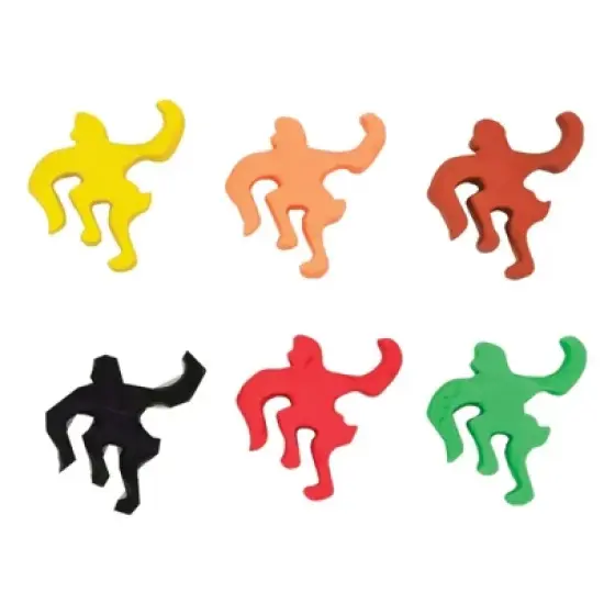 Connectible Bigfoot Puzzle Erasers (6 Pack) - Make Fun Shapes & Patterns image {2}