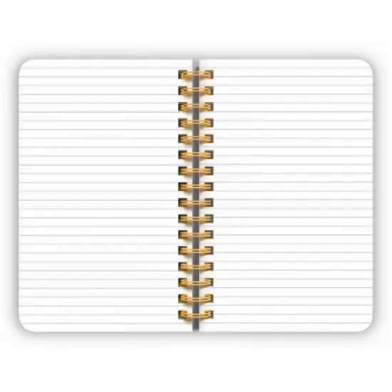 BrownTrout Hummingbirds Compact Wire Journal with Foil Stamped Cover image {2}