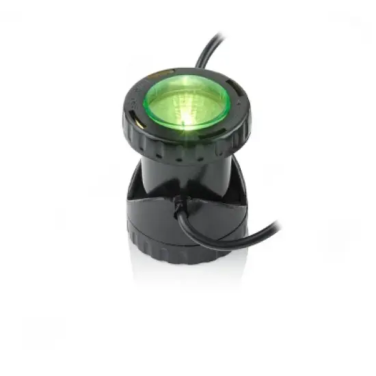 3pk Power Beam 20 Watt Halogen Submersible Light Kit Black - Alpine Corporation image {1}