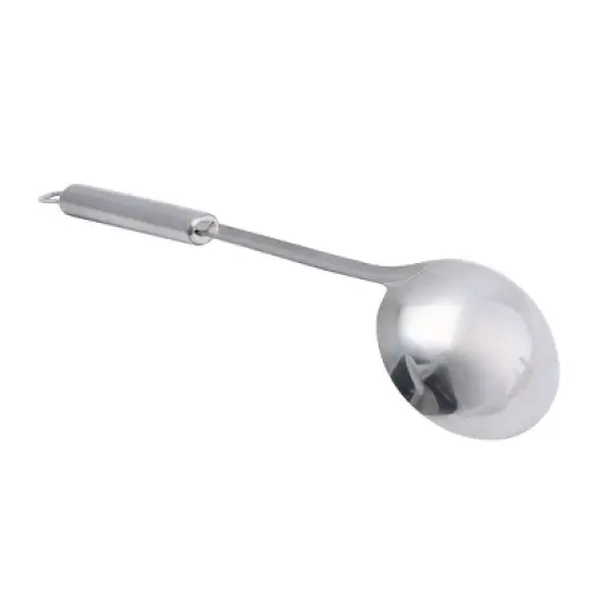Unique Bargains Cooking Durable Kitchen Stainless Steel Soup Ladle 11 Inch Silver Tone 1 Pc image {4}