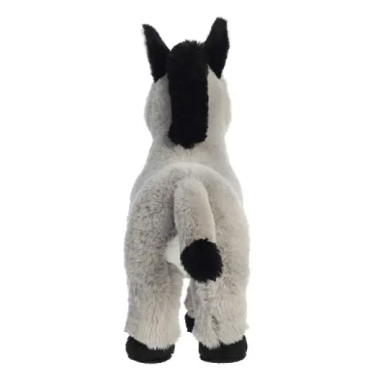 Aurora Small Donkey Eco Nation Eco-Friendly Stuffed Animal Gray 8.5" image {3}