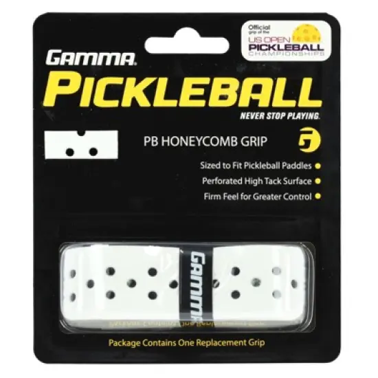 Gamma Pickleball Honeycomb Grip (White) image {1}