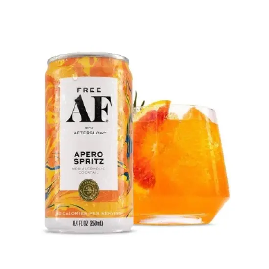 Free AF Non-Alcoholic Apero Spritz - 4pk/8.4 fl oz Cans image {1}