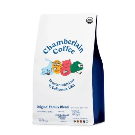 Chamberlain Coffee Family Blend Medium Roast Ground Coffee - 12oz image {1}