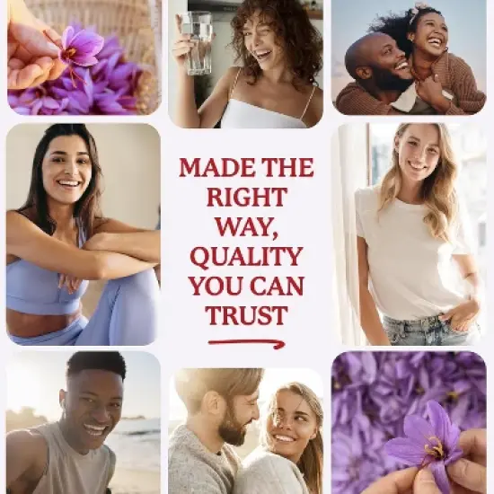 Saffron Extract Supplements, Pure Saffron Extract Capsules for Mood, Focus, Eye Health & Energy Balance Support, SMNutrition, 90ct, 3 months supply image {6}