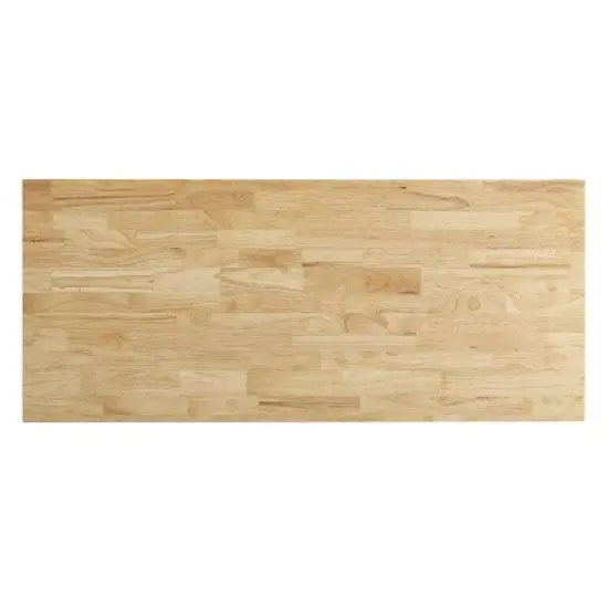 Eleanor Kitchen Island with Wood Top Natural - Crosley image {3}