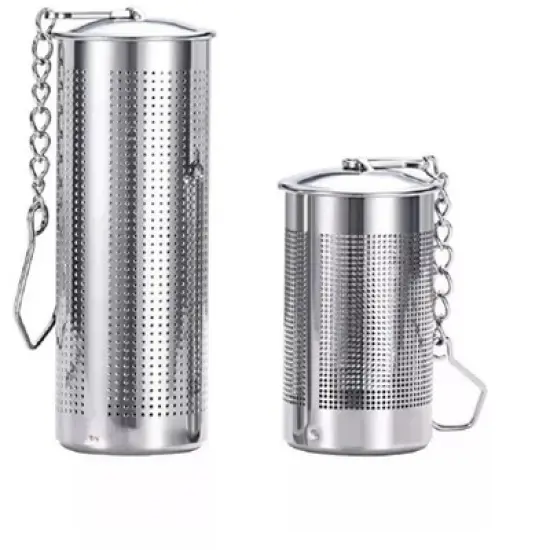 Kitcheniva Stainless Steel Tea Infuser Strainer Set 2 Pcs image {3}