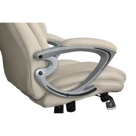 Works Executive Office Chair with Air Technology Comfortable Cream - Serta image {8}