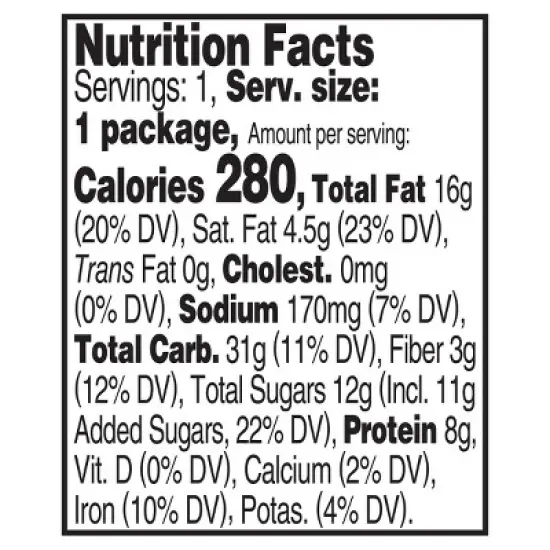 Lunchables Dunkables Pretzel with Peanut Butter and Chocolate Chips - 2oz image {11}