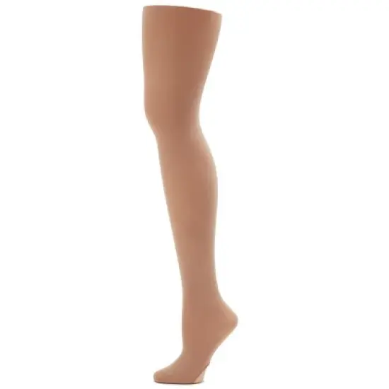 Capezio Ultra Soft Self Knit Waistband Transition Tight - Girls & Toddler image {9}