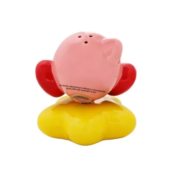 Kirby & Warp Star Sculpted Ceramic Salt & Pepper Shakers image {3}