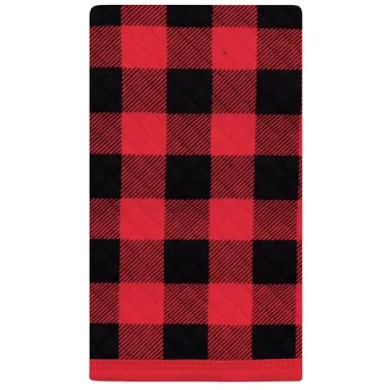 Hudson Baby Infant Boy Quilted Burp Cloths 10pk, Moose, One Size image {3}