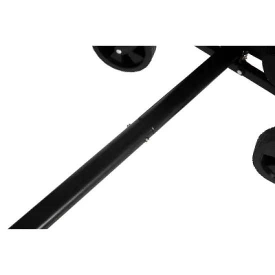 Lightweight Portable Heavy Duty Folding Beach Wagons with Wheels - Outdoor Utility Carts-Black image {6}