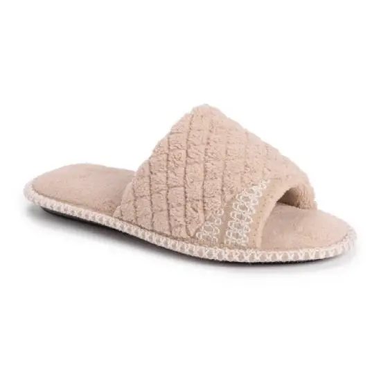 MUK LUKS Women's Sally Open Toe Scuff Slipper image {9}