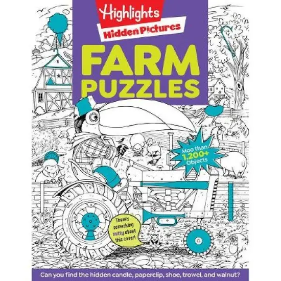 Highlights Hidden Pictures Favorite Farm ( Highlights) (Paperback) by Highlights for Children, Inc. image {1}
