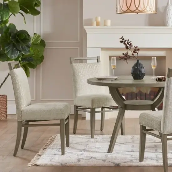 2pk Steven Dining Chairs Cream - Madison Park image {2}