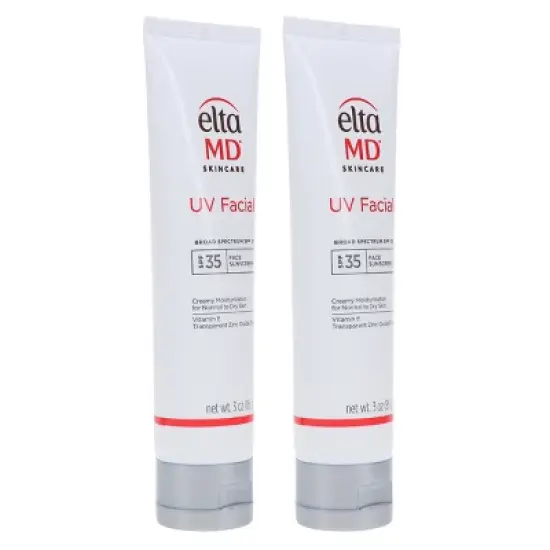 EltaMD UV Facial Broad Spectrum SPF 35 Face Sunscreen 3 oz 2 Pack image {5}