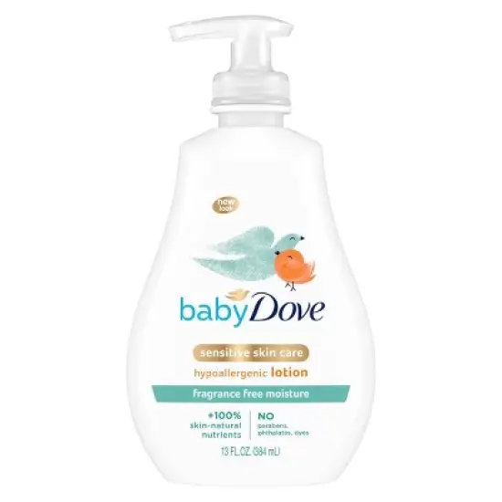 Baby Dove Sensitive Moisture Fragrance-Free Lotion image {13}