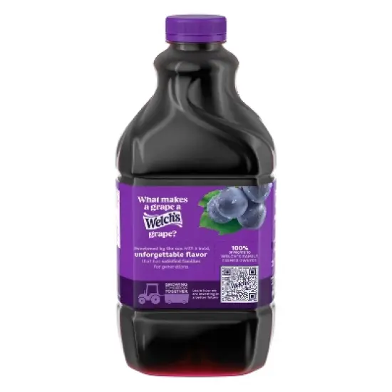 Welch's 100% Grape Juice - 64 fl oz Bottle image {3}