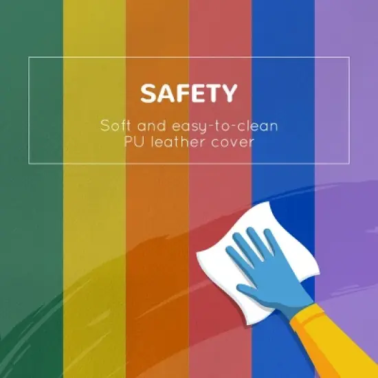 Baofuwish 11-Piece Soft Foam Climbing Blocks for Toddlers ,Baby Playset for Climbing,Crawling & Stacking,Safe Indoor Play Gym for Ages 1-3 image {6}