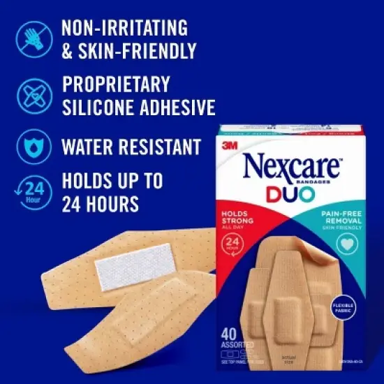 Nexcare Duo Knee & Elbow Bandages - 8ct image {3}