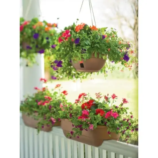 24 Inches 2 x 4 Railing Planter image {2}