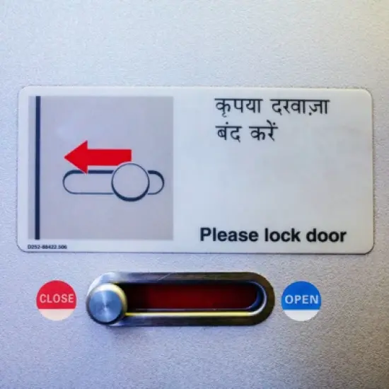 Unique Bargains Acrylic Self-Adhesive Decor Home Business Open/Close Sticker image {3}