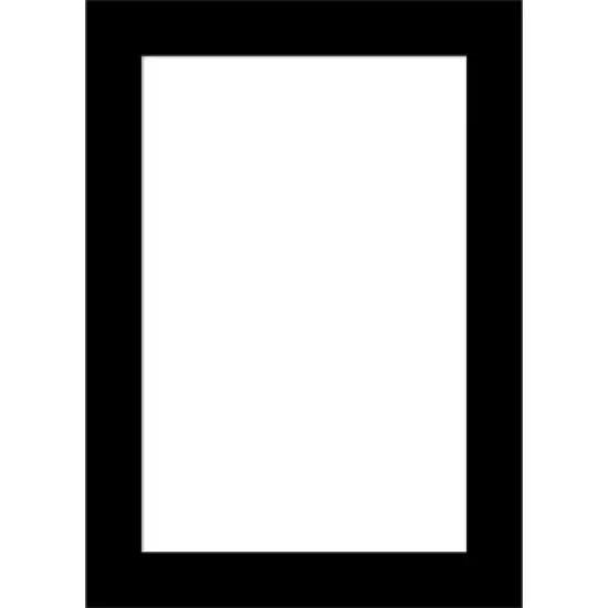 Amanti Art Basic Black Narrow Framed Dry Erase Magnetic Board image {9}