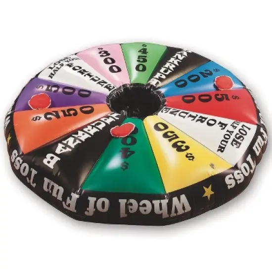 S&S Worldwide Inflatable Wheel of Fun Toss Game image {4}