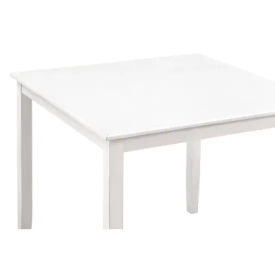 Wynnie Wood Counter Height Dining Table White - Abbyson Living image {3}