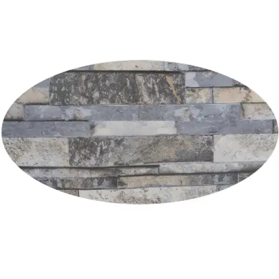 Kings Brand Furniture Lindsay Gray Tile Bakers Rack with 9 Wine Bottle Capacity Rack & 8 Hooks - Kitchen Storage Organizer image {2}