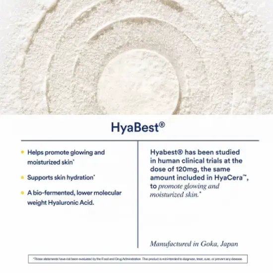 Ritual HyaCera Daily Vegan Skin Hydration Capsules - 30ct image {4}