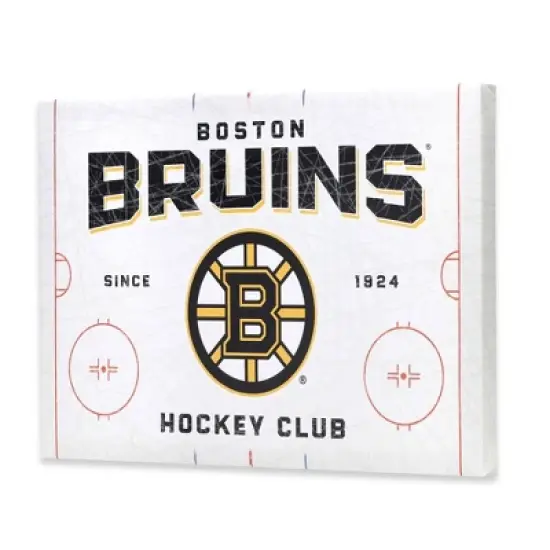 NHL Boston Bruins Rink Canvas image {1}