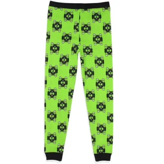 Ben 10 Boys' Cartoon Omnitrix Tossed Print Character Tight Fit Pajama Set Multicolored image {3}