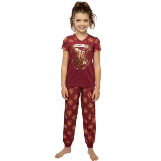 Harry Potter S/S Hogwarts Jogger PJ Pajamas Set image {4}