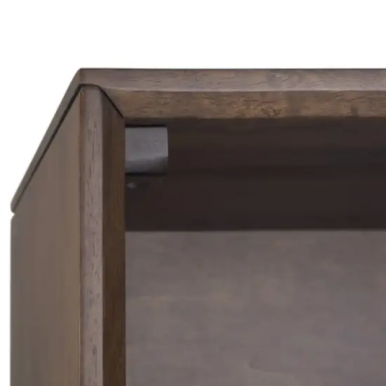 66" Devlin Mid-Century Bookshelf Walnut Brown - WyndenHall image {2}