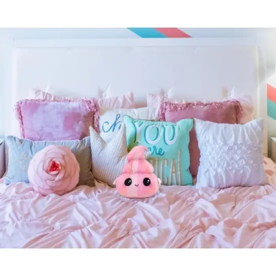 Seven20 Glitter Galaxy 6-Inch Pink Poop Collectible Plush image {4}