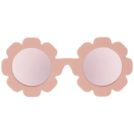 Babiators Polarized Flower - Peachy Keen Rose Gold Mirrored Lens - 6+ Years image {7}