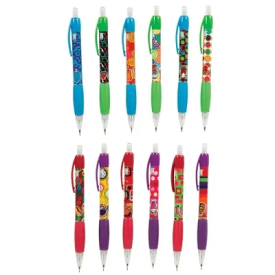 Scented Mechanical Pencils (12 Pack) - Fun Scents, Comfort Grip, Refillable (0.7mm #2 HB Lead) image {3}