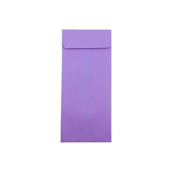 JAM Paper #12 Policy Business Colored Envelopes 4.75x11 Purple Recycled 4156910 image {2}