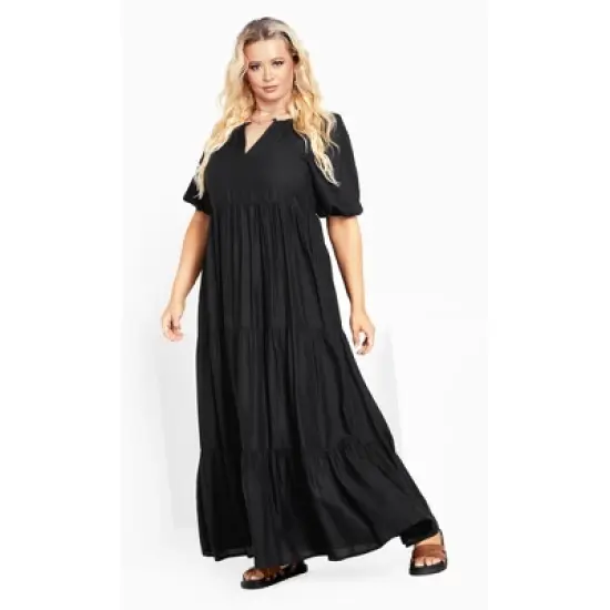 Women's Plus Size MAXI MARCIE TIERED | AVEOLOGY image {3}