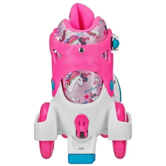 Roller Derby Sport Kids' Roller Skate - Unicorn Pink/White M image {3}