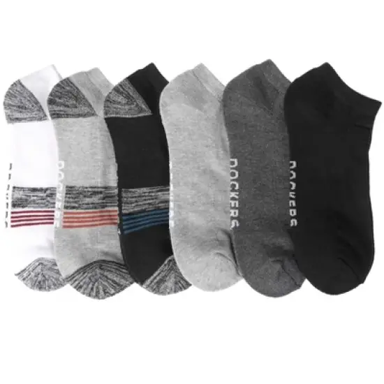 Dockers Men's Socks & Hosiery - 6-Pack Athletic Low-Cut Sport, Workout & Daily Socks for Men image {13}