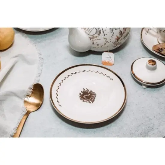 Ukonic Harry Potter Marauders Map 10-Piece Porcelain Tea Set image {4}